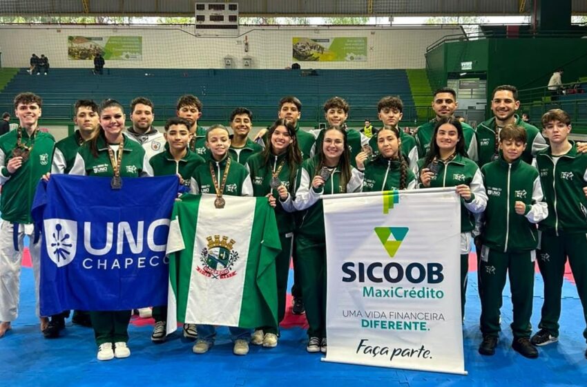  Karatê de Chapecó conquistou 15 medalhas em Joinville