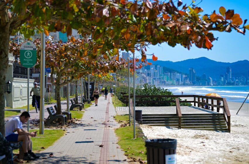  Frio perde força e ar quente avança durante a semana em Santa Catarina