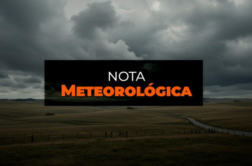  NOTA METEOROLÓGICA SDC/SC 20/07 – Frente fria muda o tempo e aumenta o risco de temporais em Santa Catarina 
