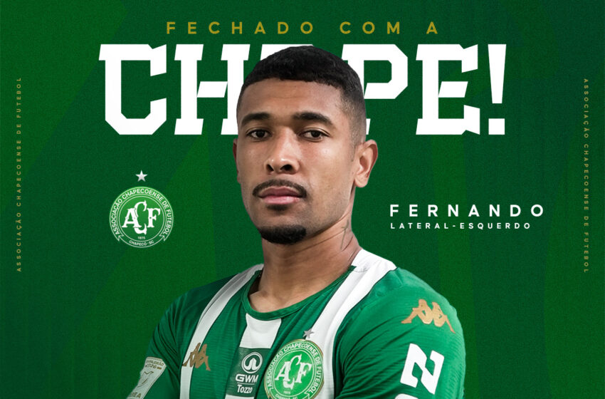  Fechado com a Chape: lateral-esquerdo Fernando está de volta ao Verdão