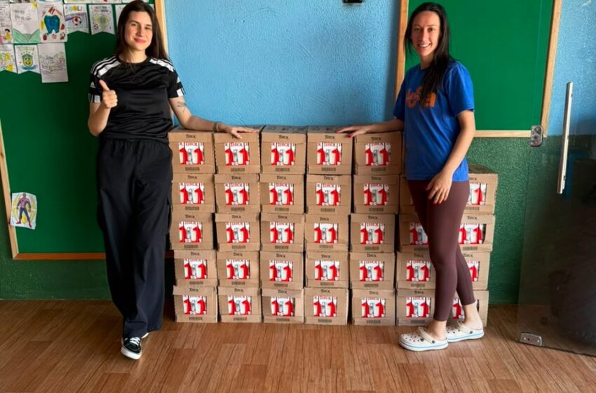  Campanha do Núcleo de Sustentabilidade arrecada mais de 500 litros de leite para o Projeto Mesa para Todos
