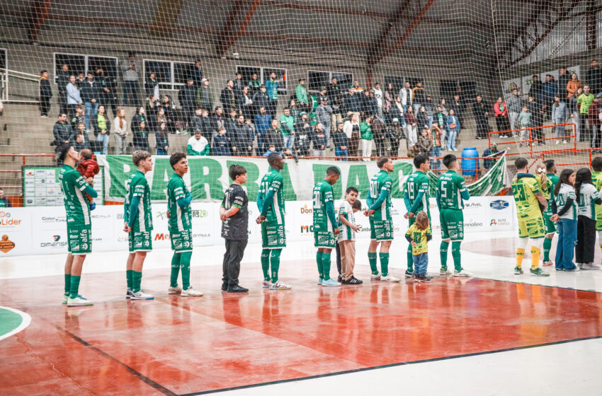  Líder da Série Ouro, Chape Futsal abre venda de ingressos para jogo contra Floripa