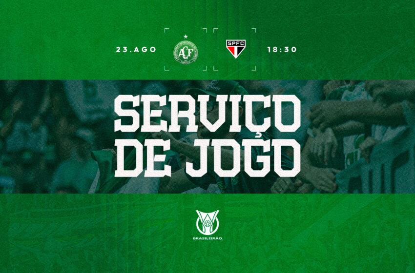  Serviço de Jogo para Chapecoense vs São Paulo | Série A do Campeonato Brasileiro 2026