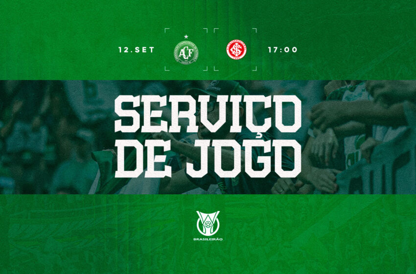  Serviço de jogo para Chapecoense vs Internacional | Série A do Campeonato Brasileiro 2026
