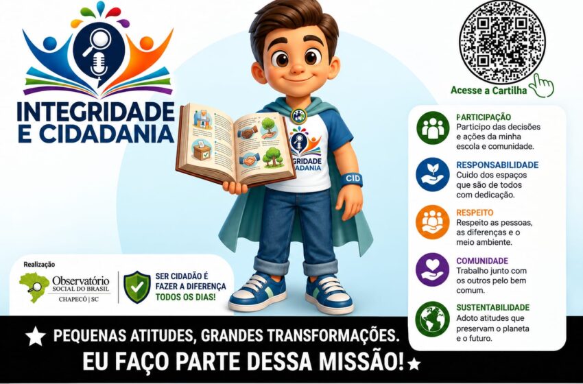  Observatório Social do Brasil investe na educação para formar cidadãos mais conscientes