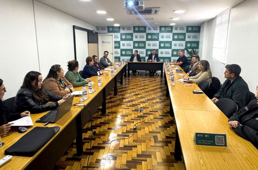  Sistema FAESC/SENAR alinha ações com entidades para otimizar recursos no meio rural