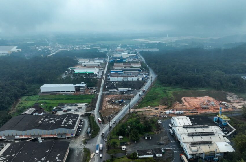  Governo do Estado investe R$ 19 milhões para novo acesso à Zona Industrial de Joinville